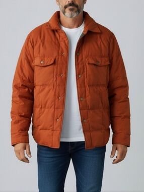 Eddie Bauer Seattle EB550 FILL POWER YUKON Quilted Down Jacket